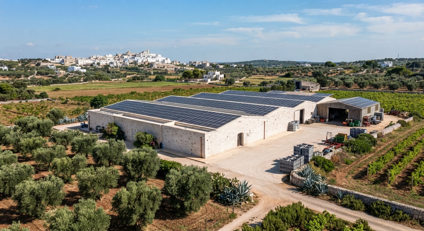 Bando aziende agricole CSR Puglia 80% a fondo perduto su fotovoltaico